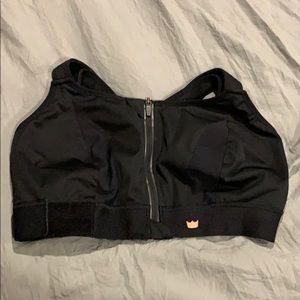 SHEFIT 4luxe Black sports bra high impact